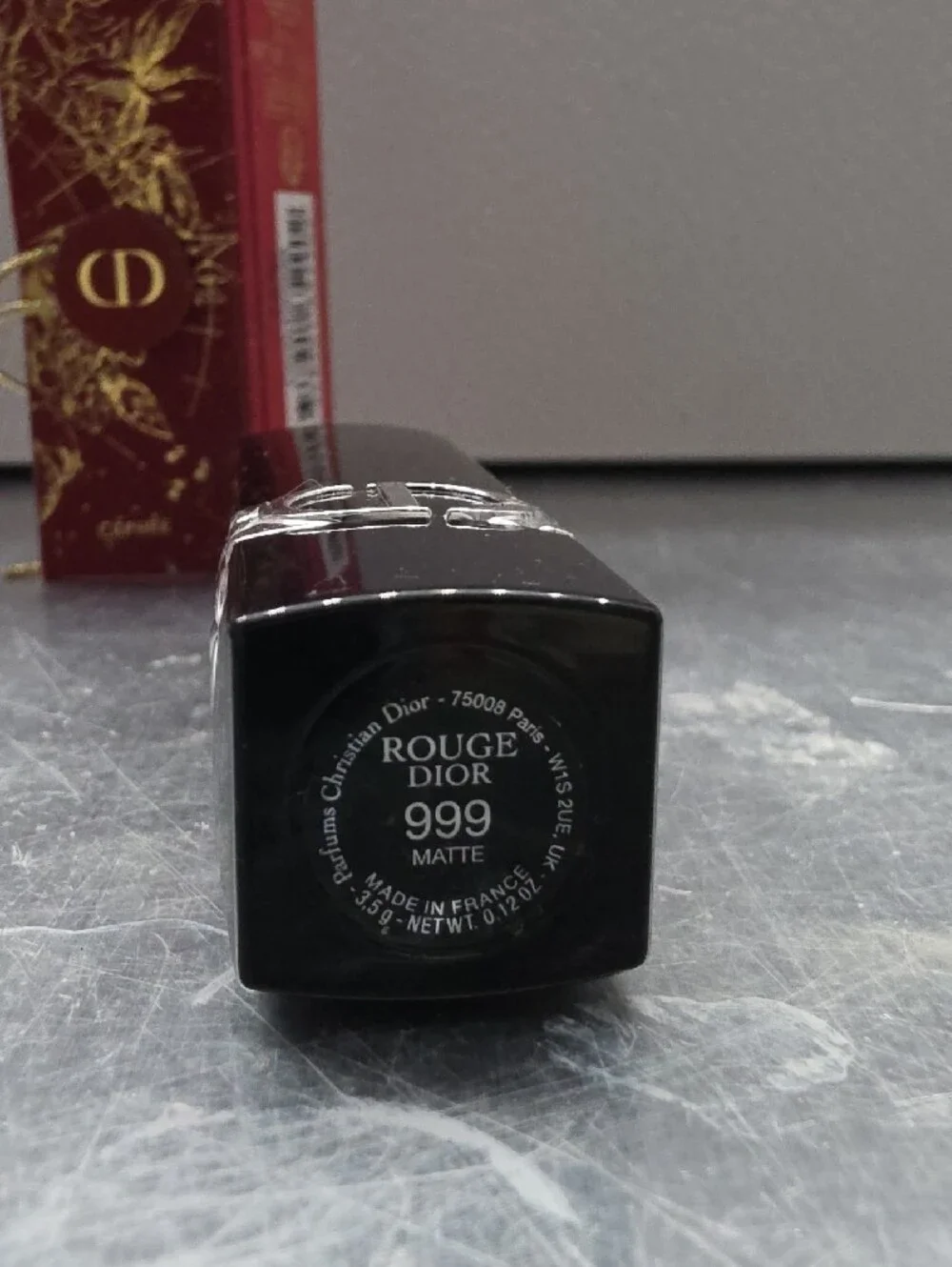 Dior Rouge 999 Matte Lipstick With Special Edition Lunar New Year Box